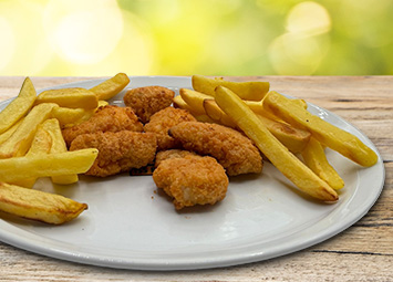 Produktbild Kinder-Nuggetsmenü