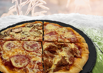 Produktbild Pizza 4 Jahreszeiten (extra dick)