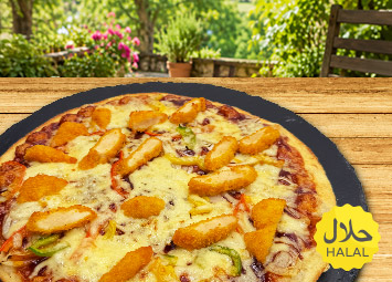 Produktbild Pizza del Pollo (knusprig dünn)