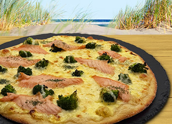 Produktbild Pizza Salmona (knusprig dünn)