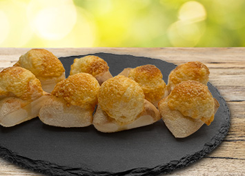Produktbild Pizzabrötchen mit Gouda überbacken