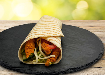 Produktbild Wrap Chicken Strips (scharf)
